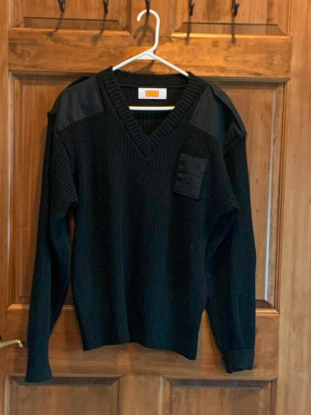 SCHOOL ATHLETIC APPAREL, 100% ACRYLIC V NECK SWEATER,LAW ENFORCEMENT,POLICE,EMT